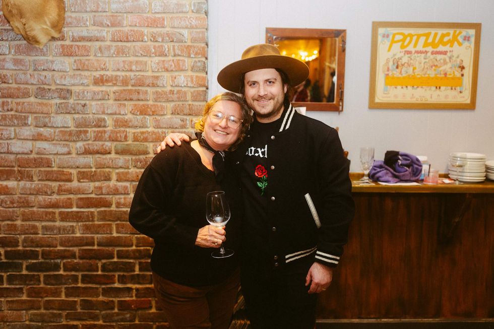 Wild Honey Pie Voxtrot dinner party in Bastrop