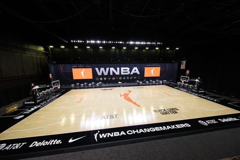 WNBA court