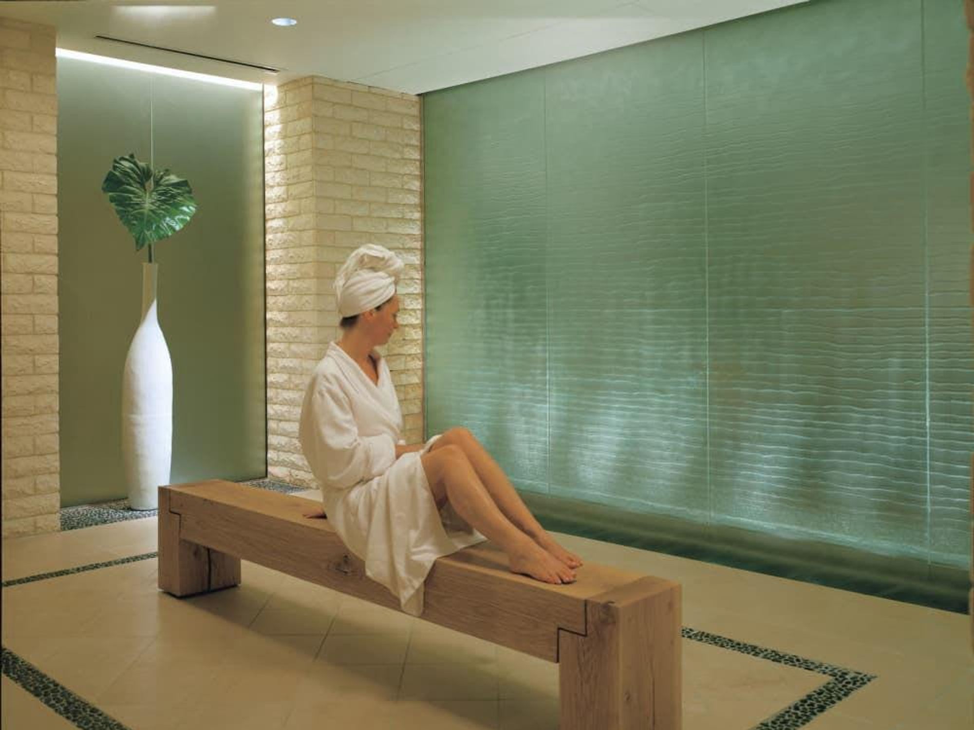 Woman in spa