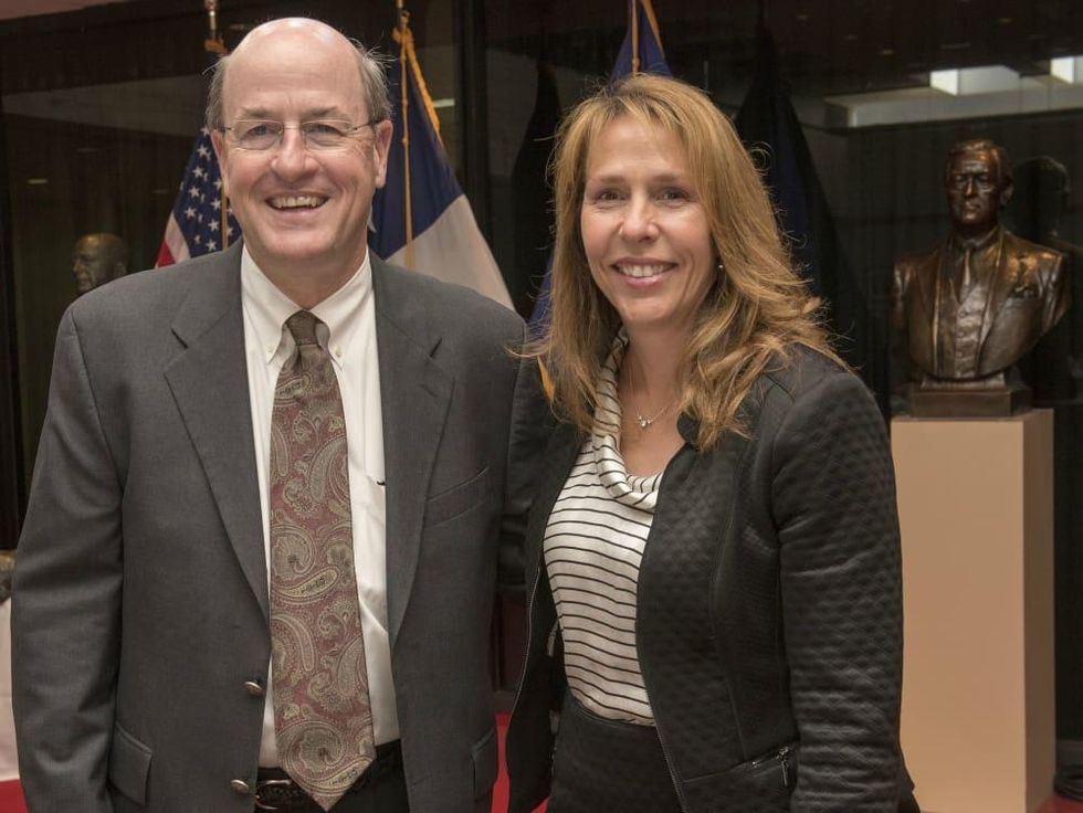 Women in Leadership luncheon LBJ Future Forum May 2016 Dr. Ken Gladish Michelle Robertson