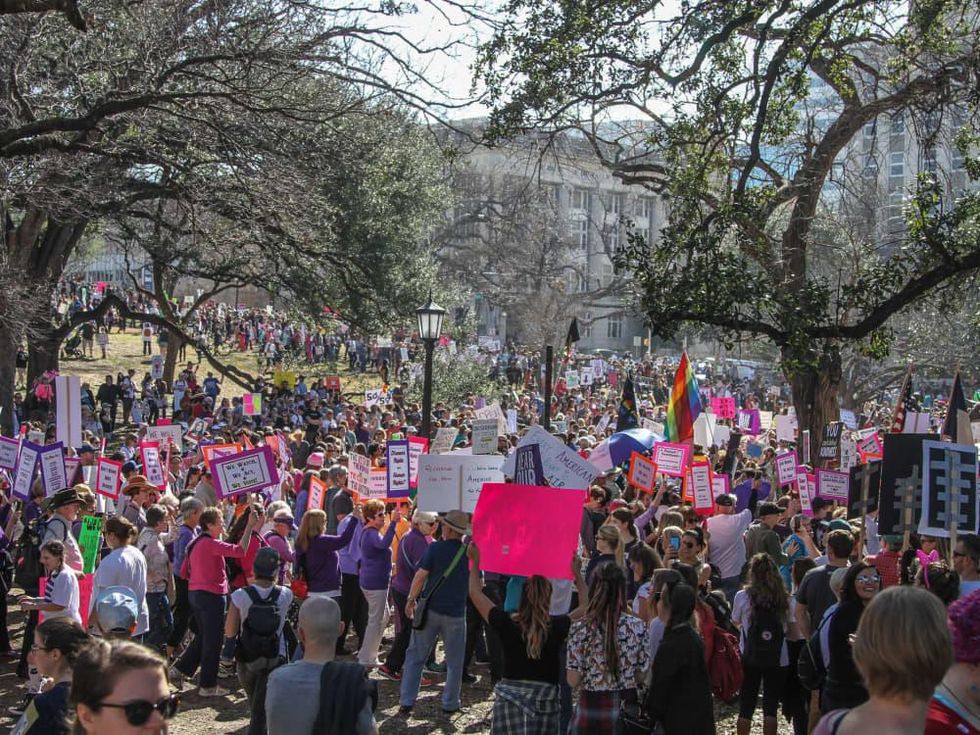 Women's March on Austin draws crowd of 50,000 — largest in Texas