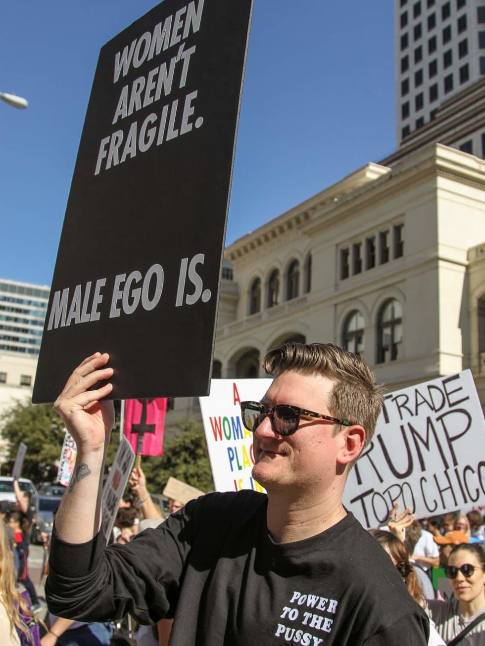 Women's March Austin Ian Orthy