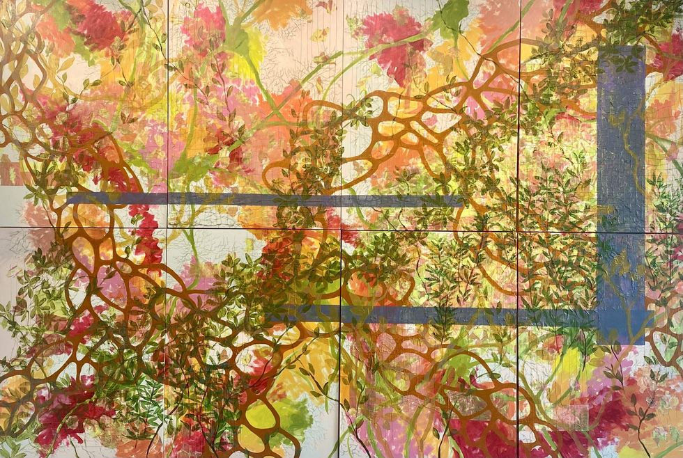 Work in Genius Loci by Samantha Melvin