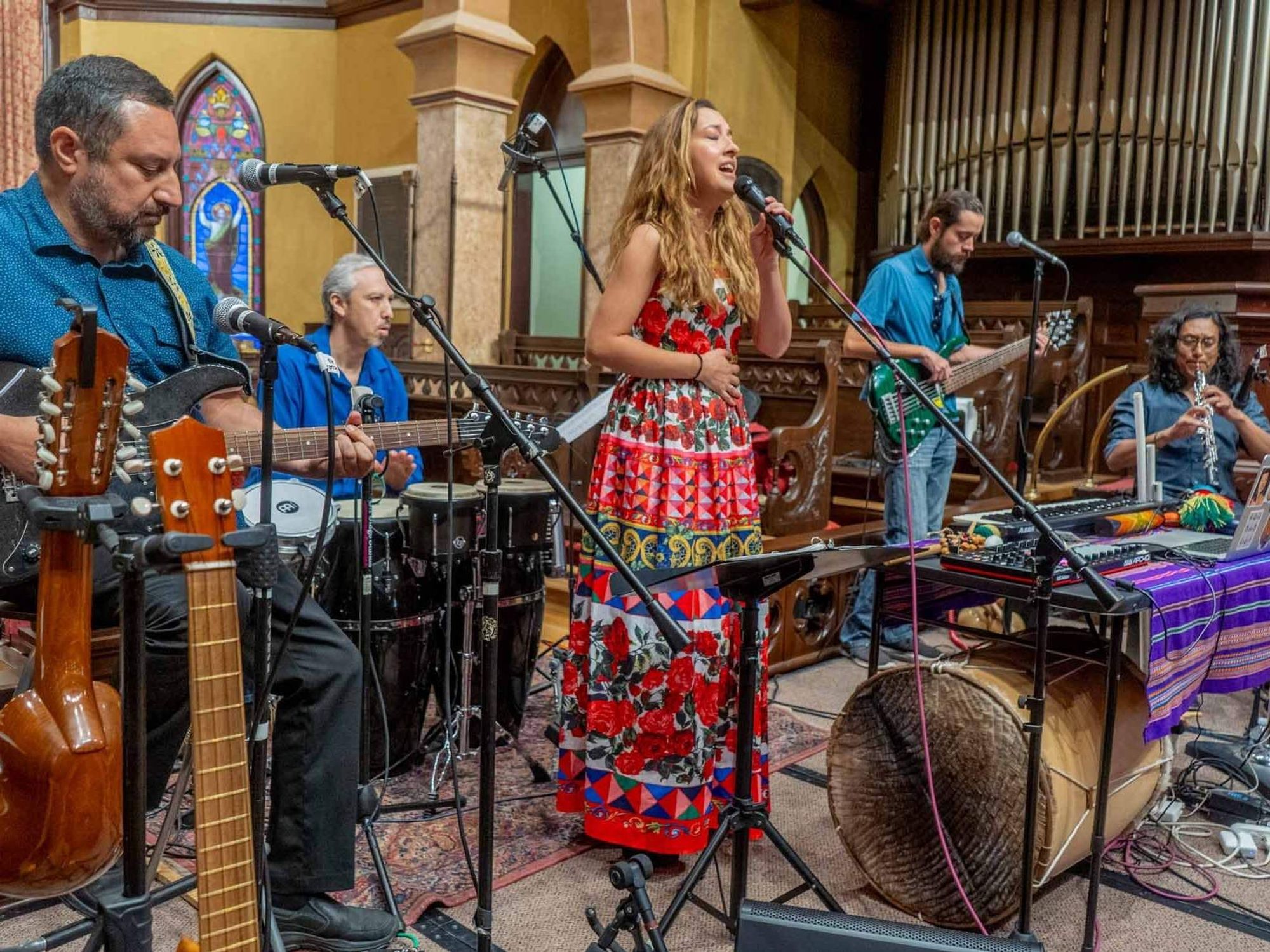 World Music Encounters Ana Barajas and Cruz del Sur