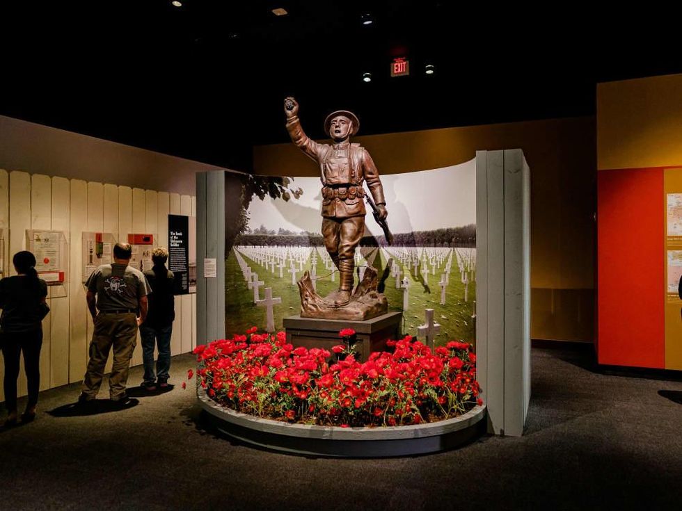 WWI America exhibit