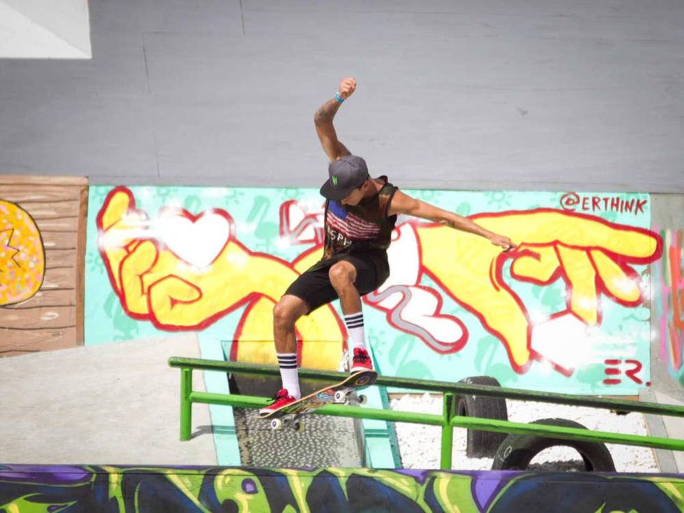 X Games Austin Sunday Men's Skateboard Street Final Winner Nyjah Huston