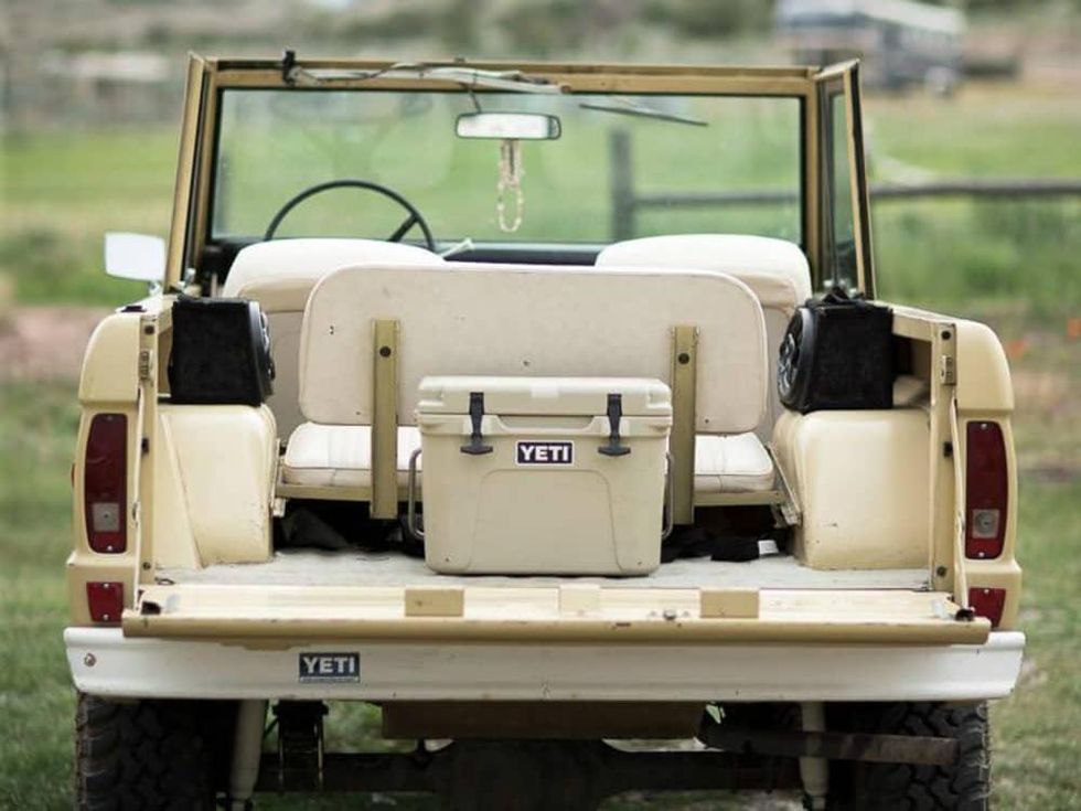 Yeti Coolers truck