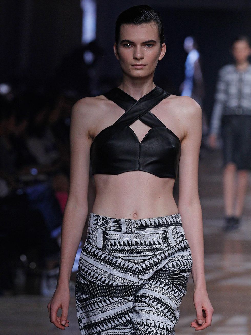 Yigal Azrou\u00ebl Spring 2014 Runway Collection September 2013 Look 15 detail