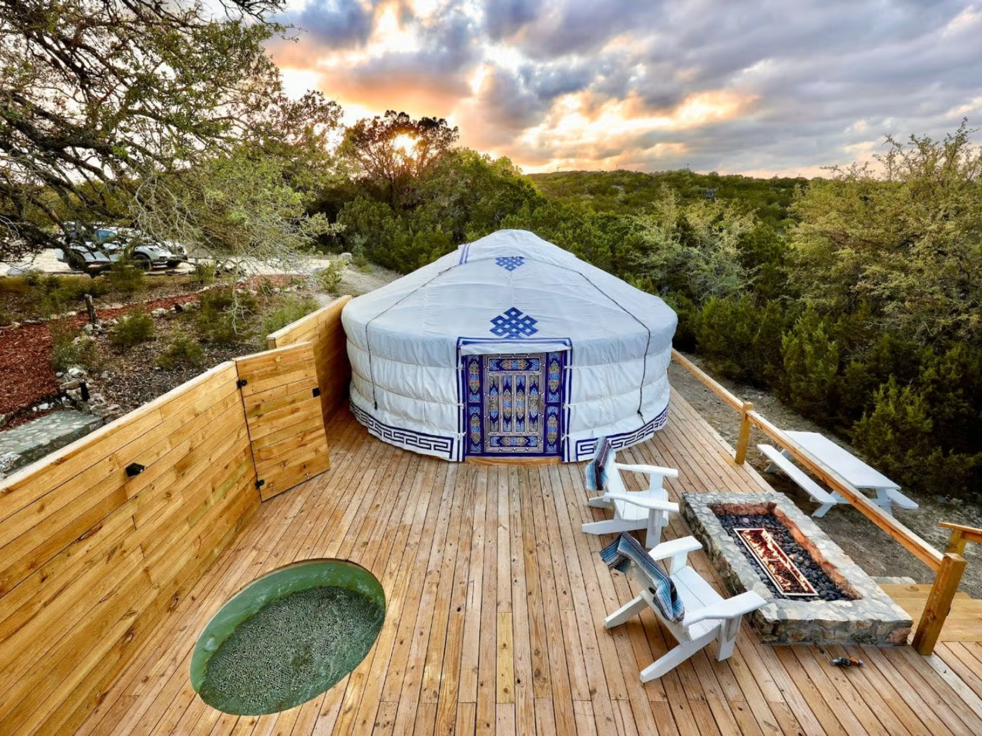 Yurtopian Hill Country Resort