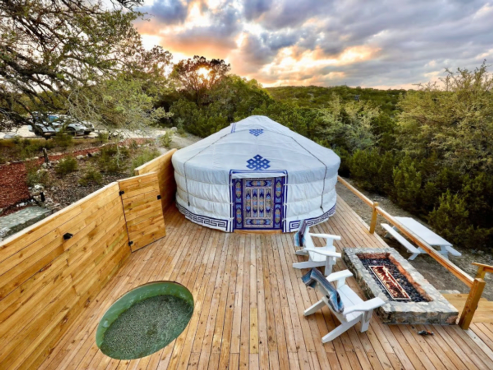 Yurtopian Hill Country Resort