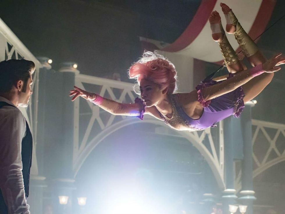 Zac Efron and Zendaya in The Greatest Showman