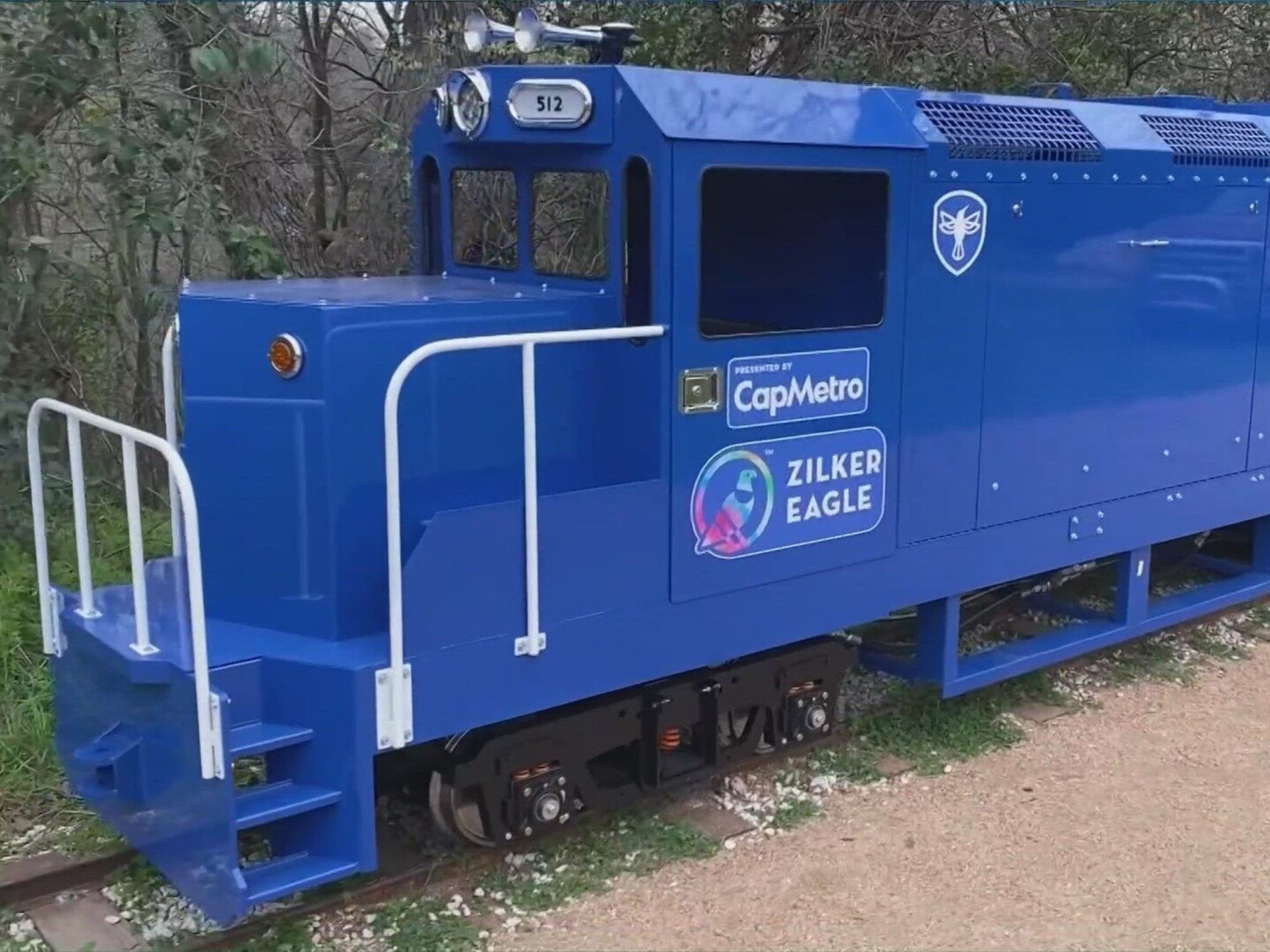 Zilker Eagle train Zilker Park