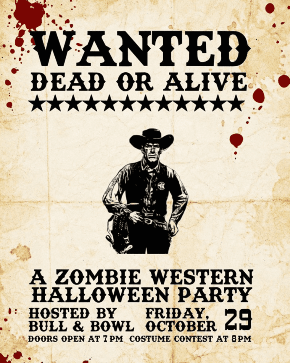 Zombie Western Halloween